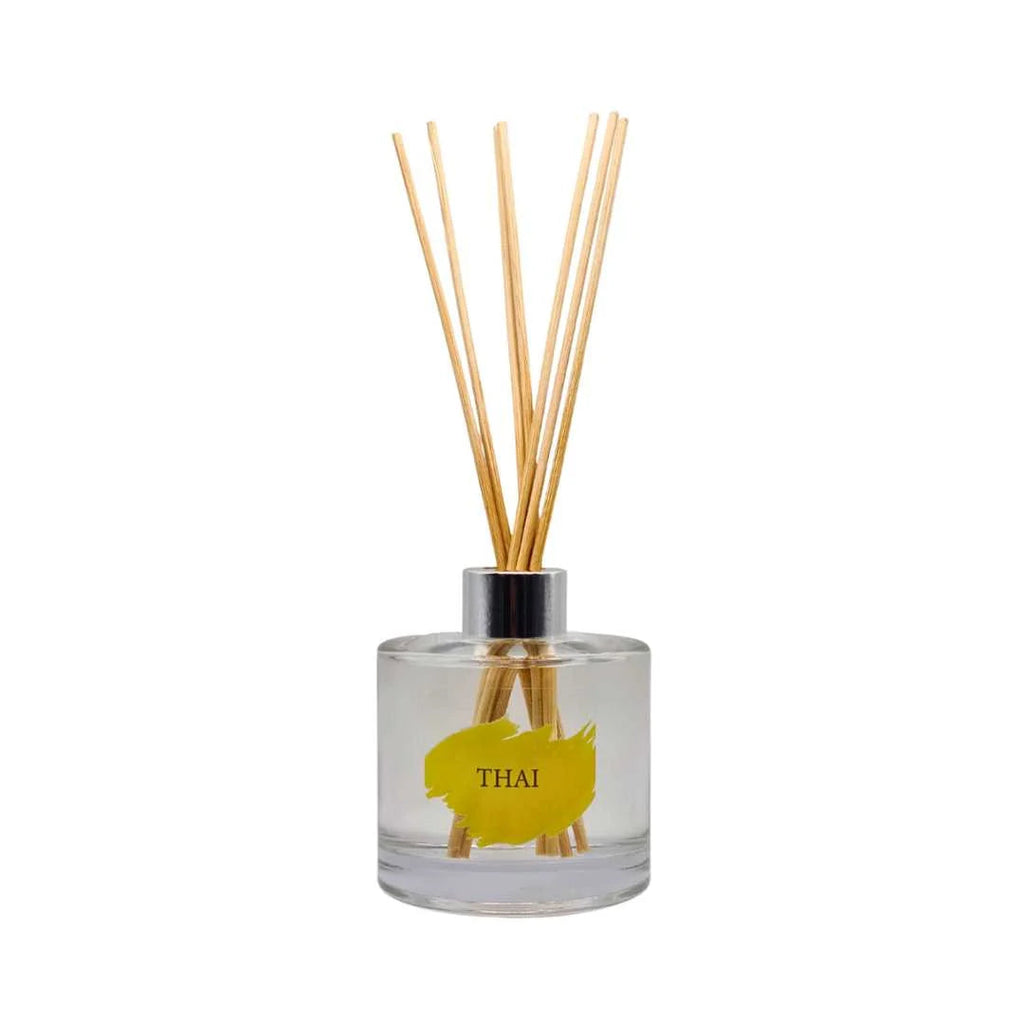 THAI Reed Diffuser 200ml with natural reed sticks in glass bottle